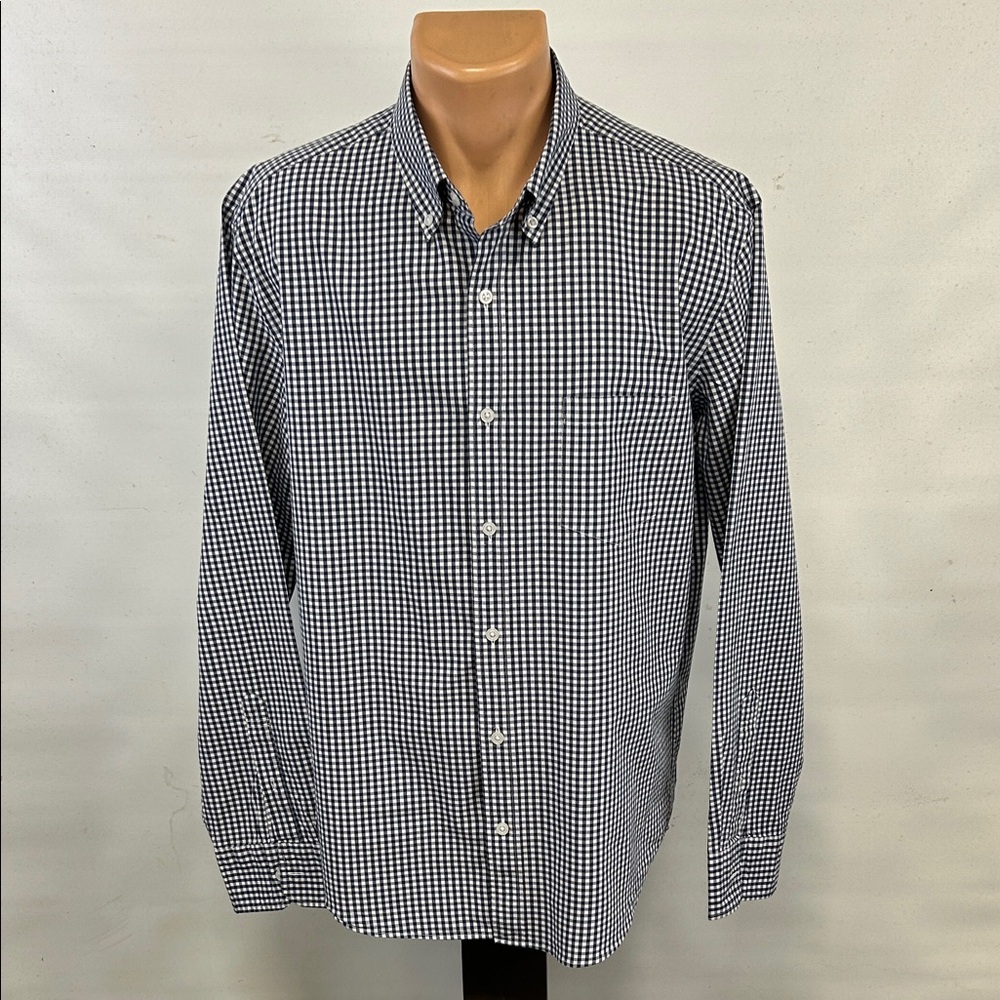 J. Crew long sleeve button down collar shirt.  XL